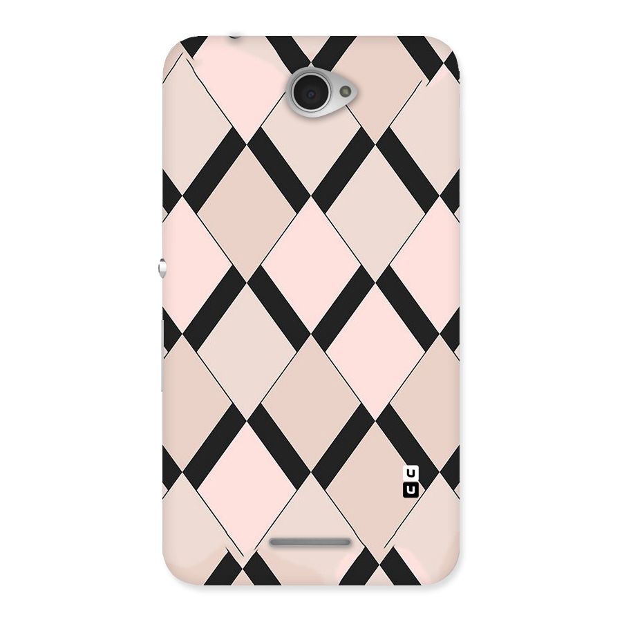 Light Pink Back Case for Sony Xperia E4