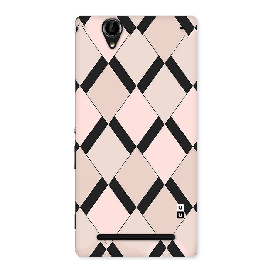 Light Pink Back Case for Sony Xperia T2