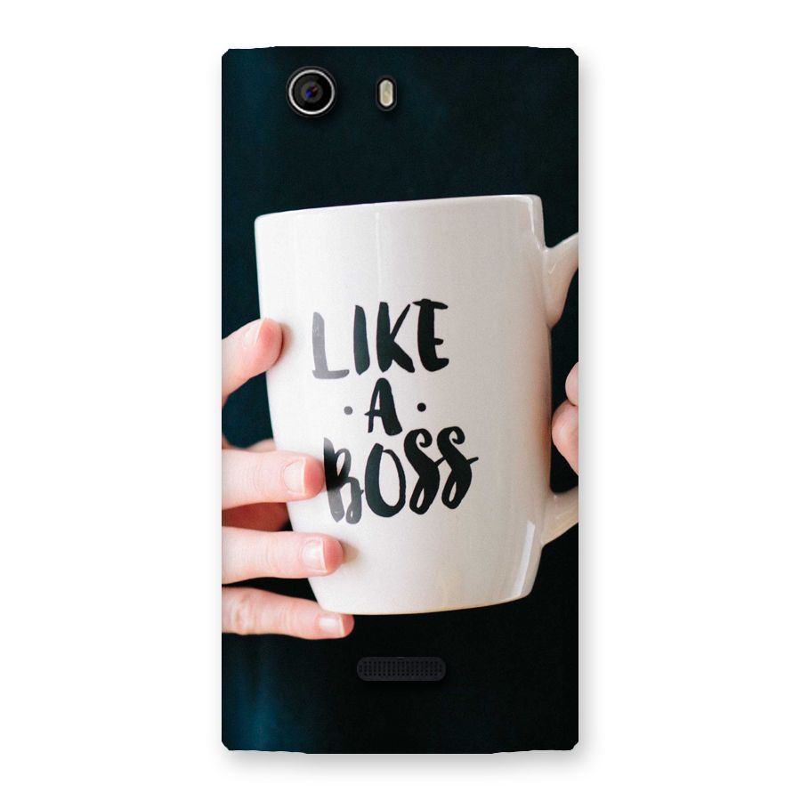Like a Boss Back Case for Canvas Nitro 2 E311