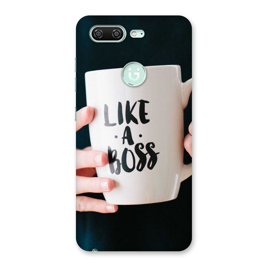 Like a Boss Back Case for Gionee S10