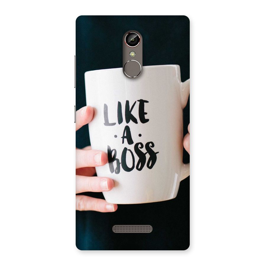 Like a Boss Back Case for Gionee S6s