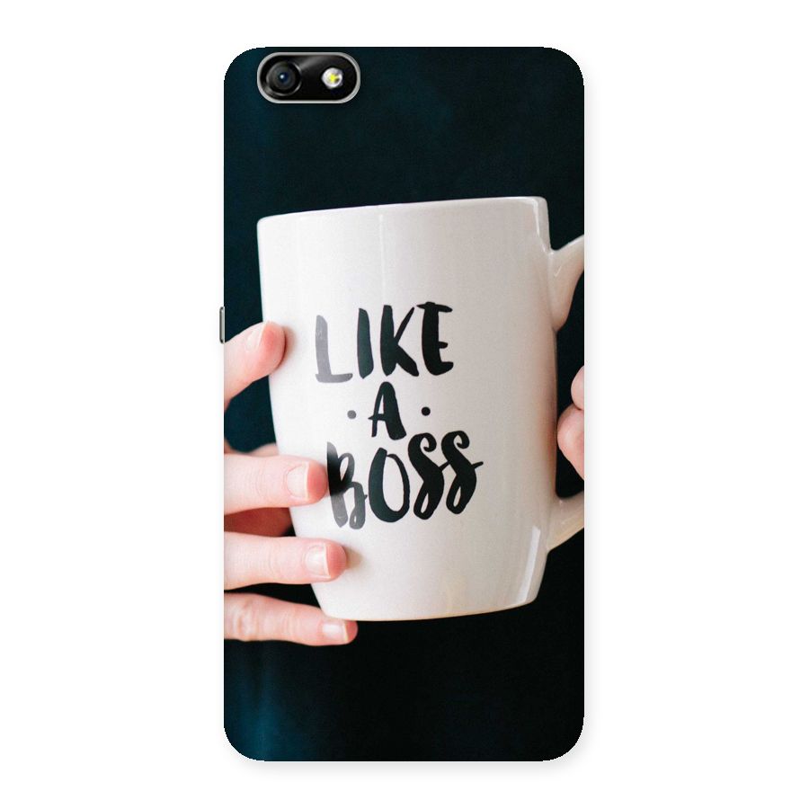 Like a Boss Back Case for Honor 4X