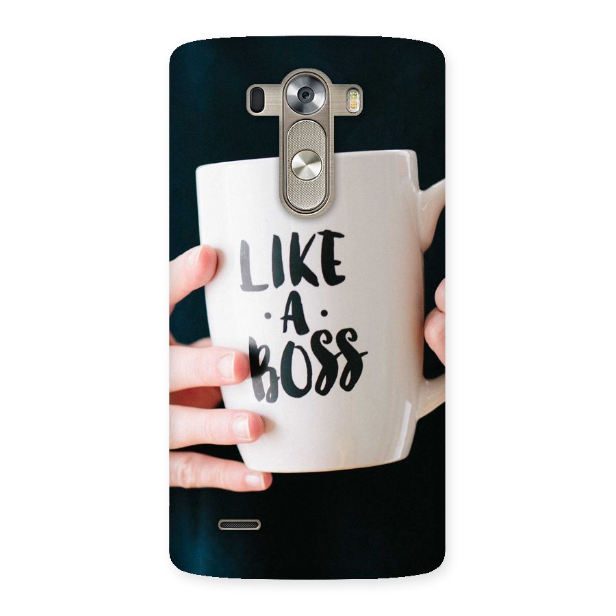 Like a Boss Back Case for LG G3