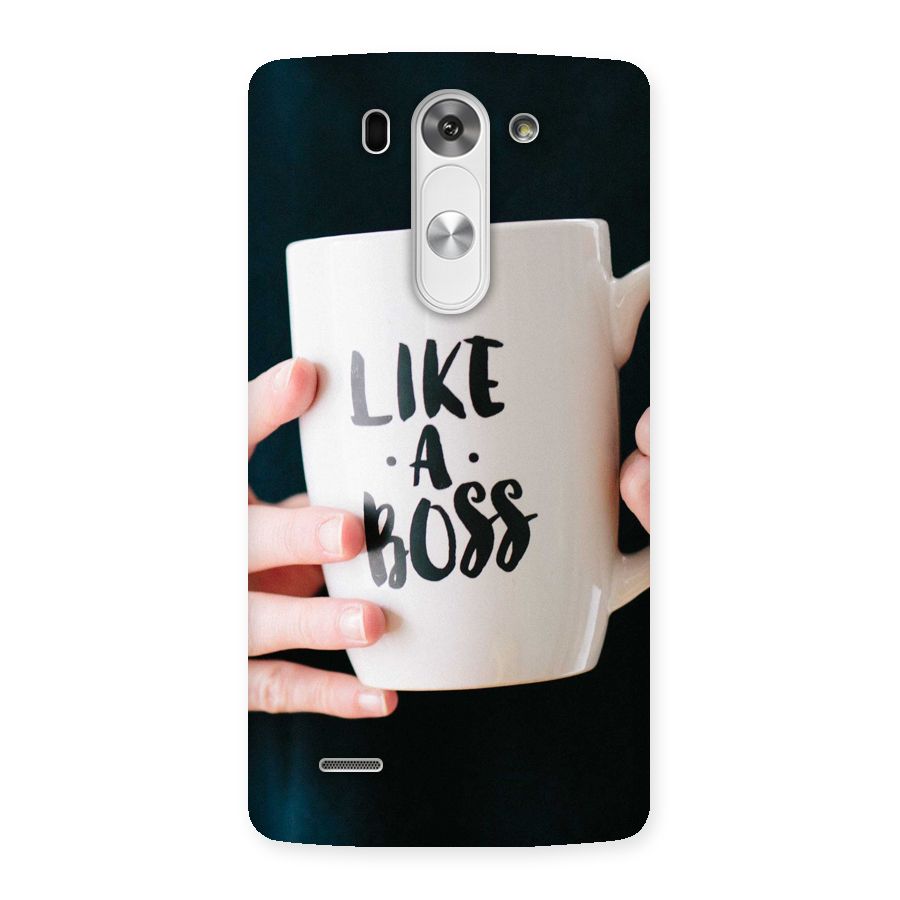 Like a Boss Back Case for LG G3 Beat