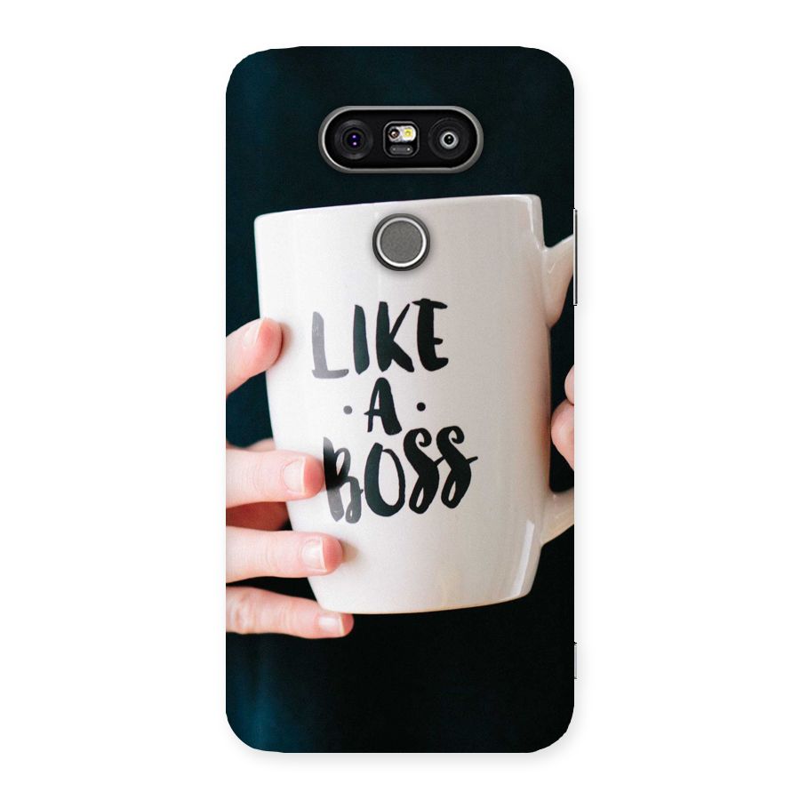 Like a Boss Back Case for LG G5