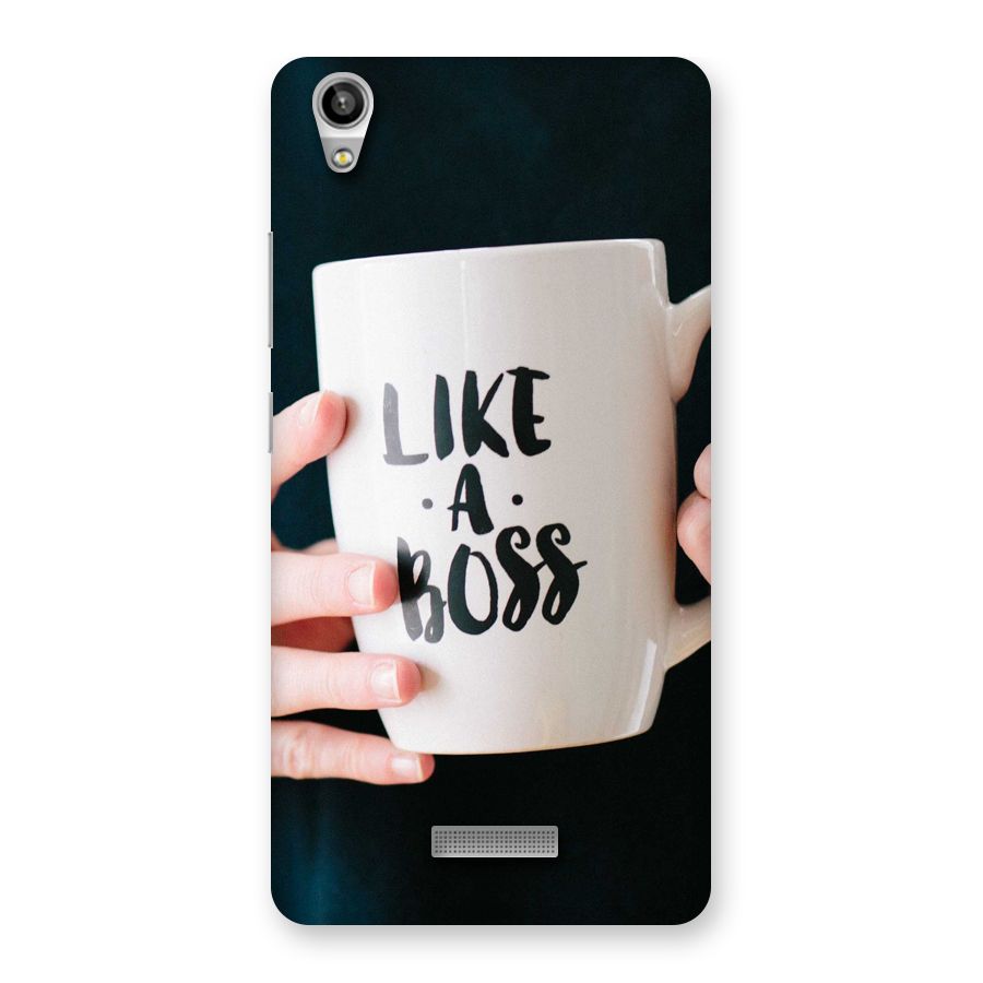 Like a Boss Back Case for Lava-Pixel-V1