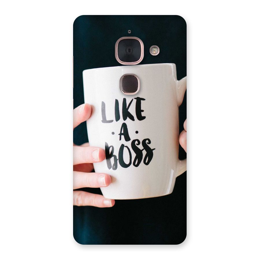 Like a Boss Back Case for Le Max 2