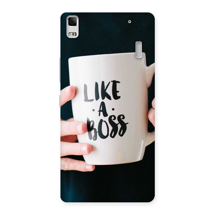 Like a Boss Back Case for Lenovo K3 Note