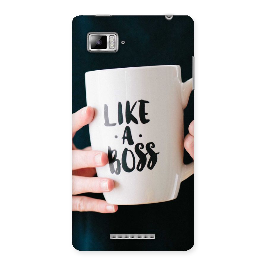 Like a Boss Back Case for Lenovo Vibe Z K910