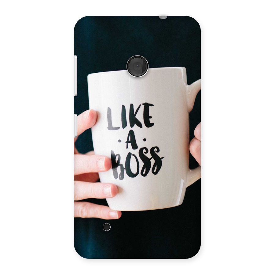 Like a Boss Back Case for Lumia 530