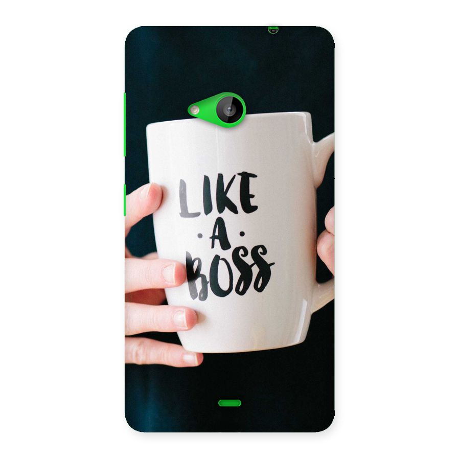 Like a Boss Back Case for Lumia 535