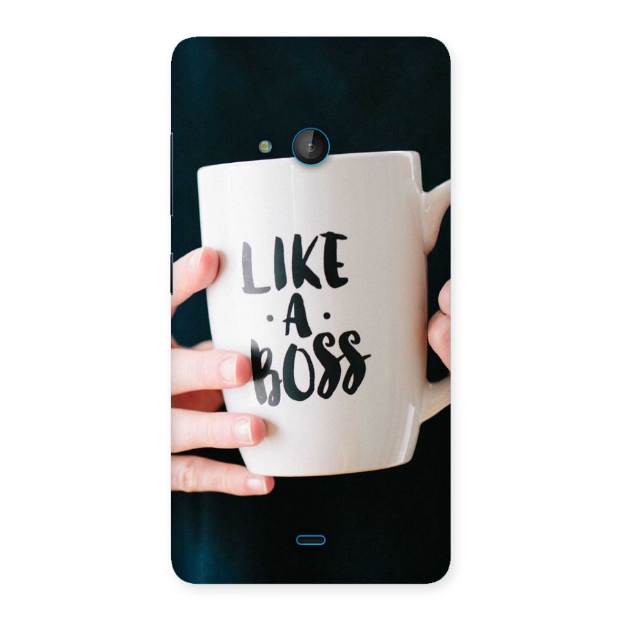 Like a Boss Back Case for Lumia 540