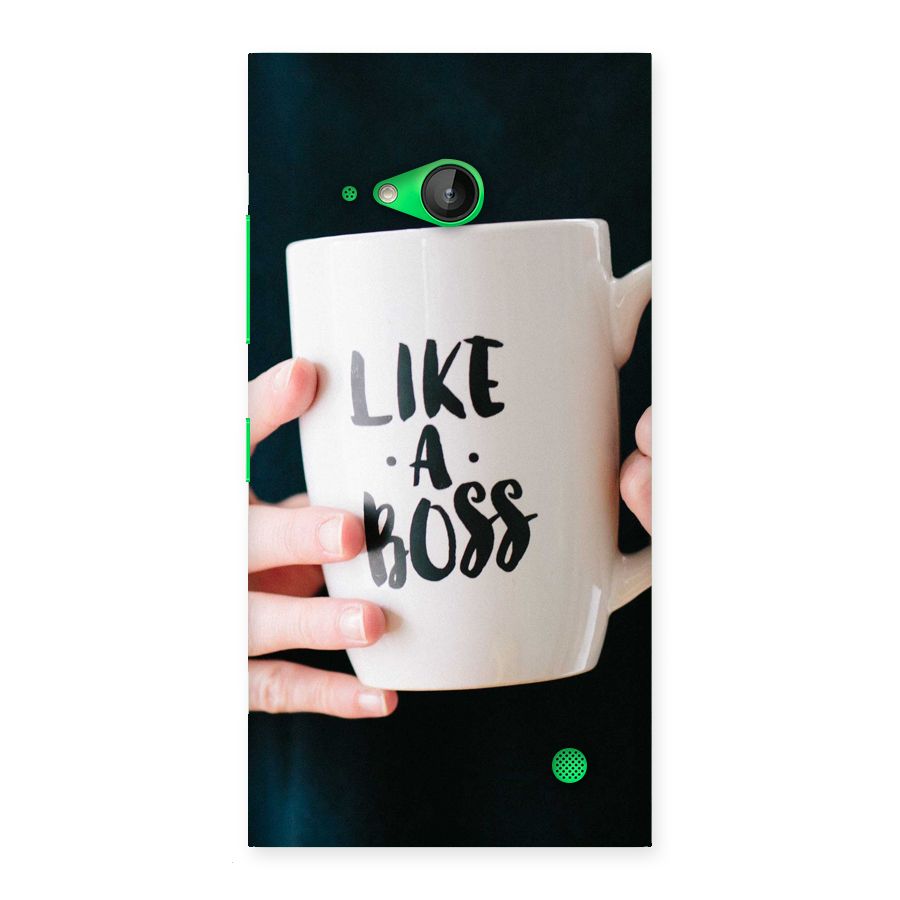Like a Boss Back Case for Lumia 730
