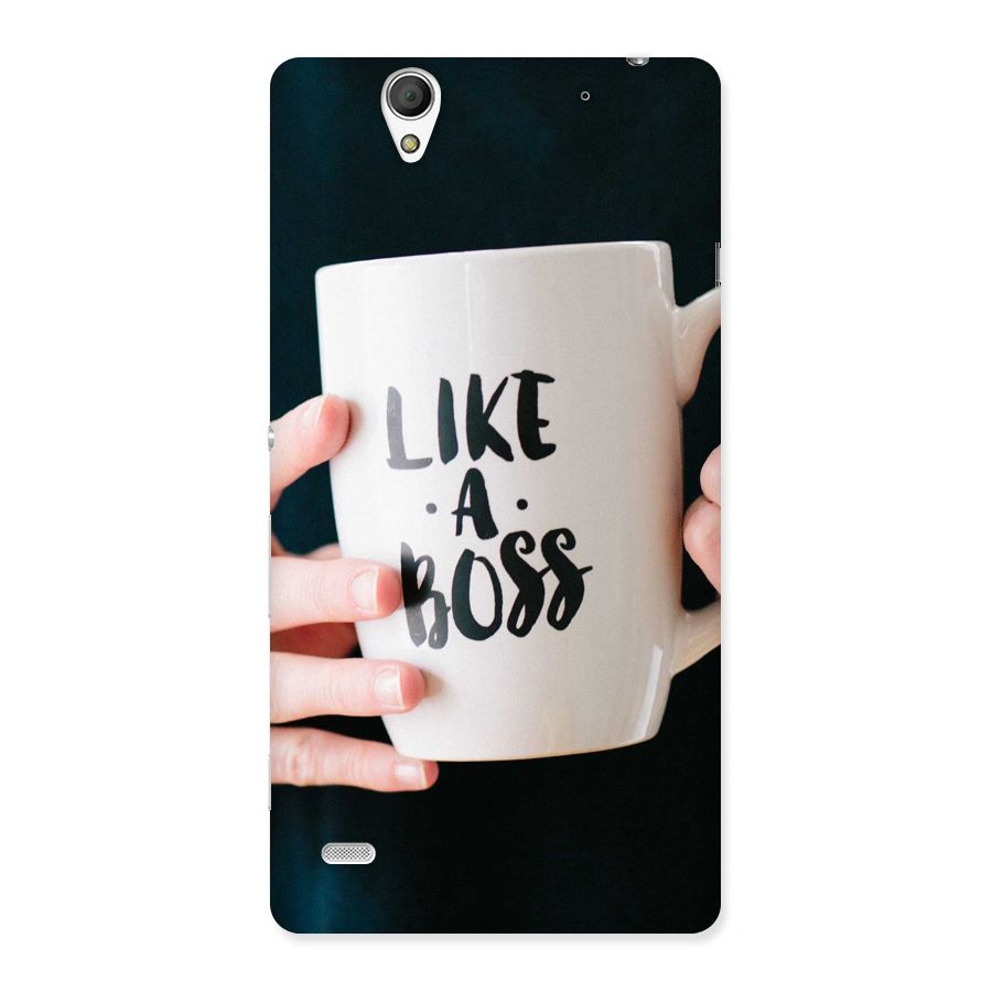 Like a Boss Back Case for Sony Xperia C4