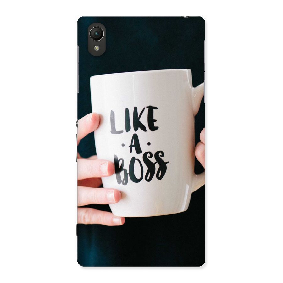 Like a Boss Back Case for Sony Xperia Z1