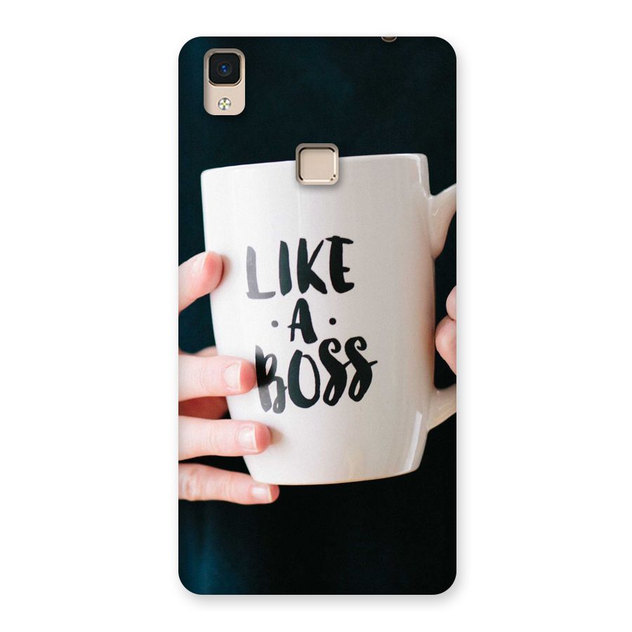 Like a Boss Back Case for V3 Max