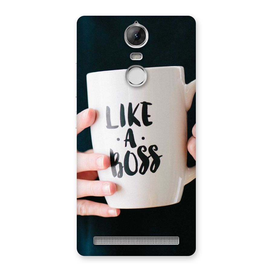 Like a Boss Back Case for Vibe K5 Note