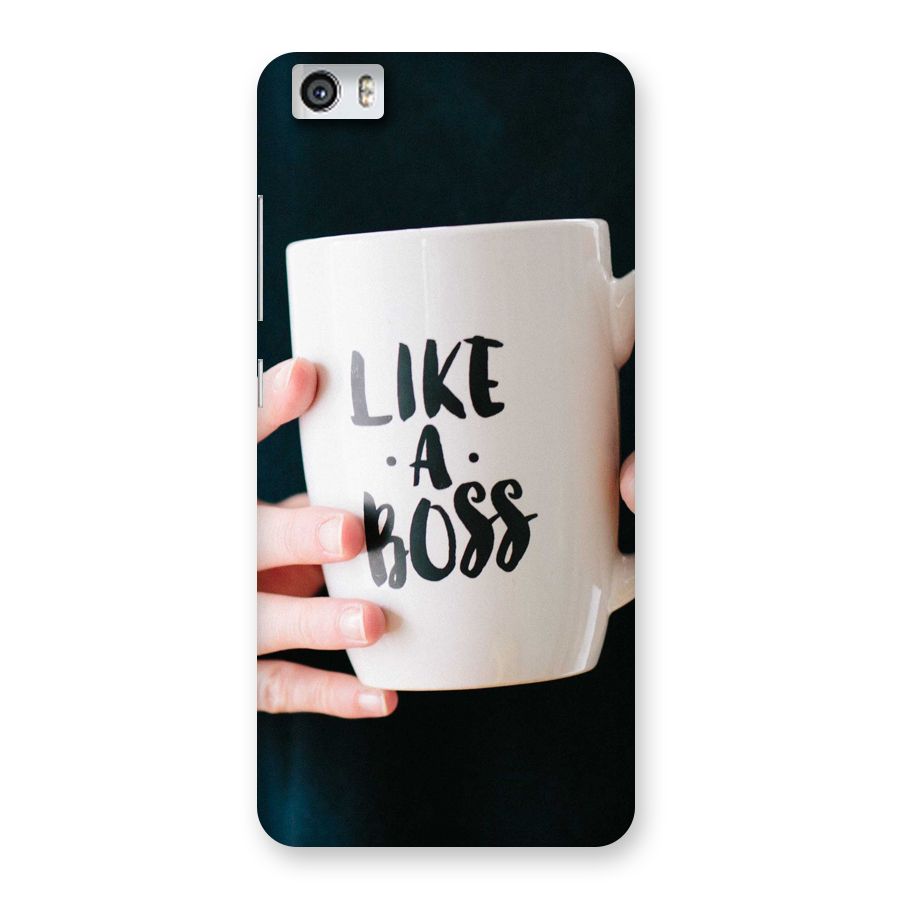 Like a Boss Back Case for Xiaomi Redmi Mi5