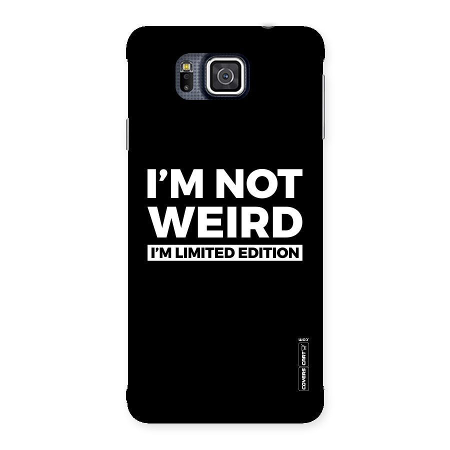 Limited Edition Back Case for Galaxy Alpha