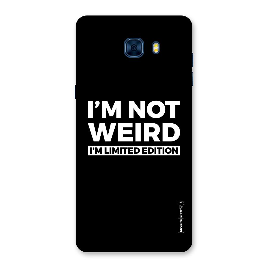 Limited Edition Back Case for Galaxy C7 Pro