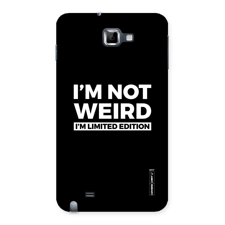 Limited Edition Back Case for Galaxy Note