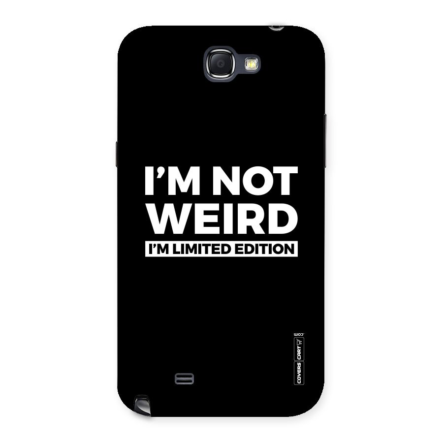 Limited Edition Back Case for Galaxy Note 2