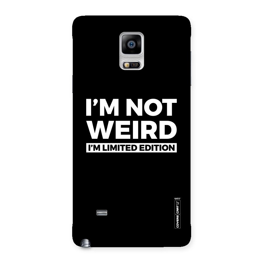 Limited Edition Back Case for Galaxy Note 4