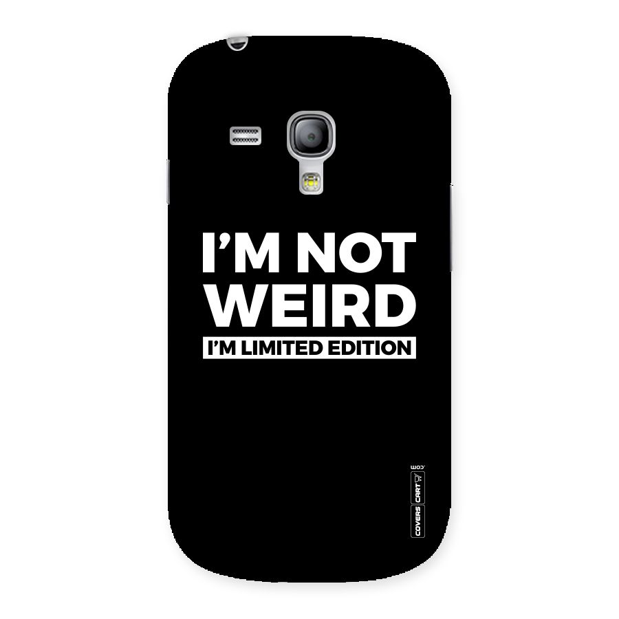 Limited Edition Back Case for Galaxy S3 Mini