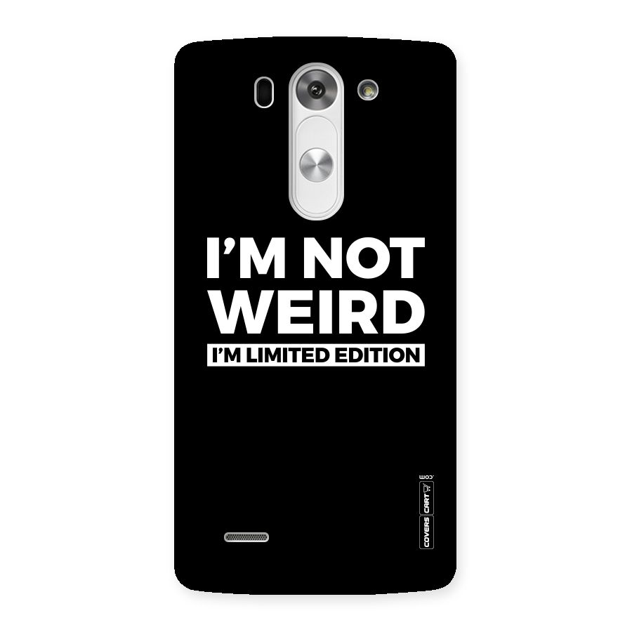 Limited Edition Back Case for LG G3 Mini