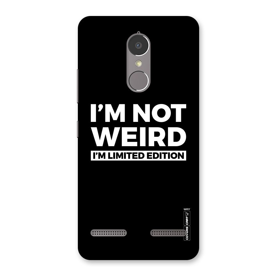 Limited Edition Back Case for Lenovo K6