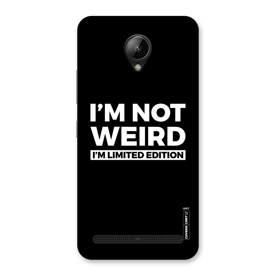 Limited Edition Back Case for Lenovo C2
