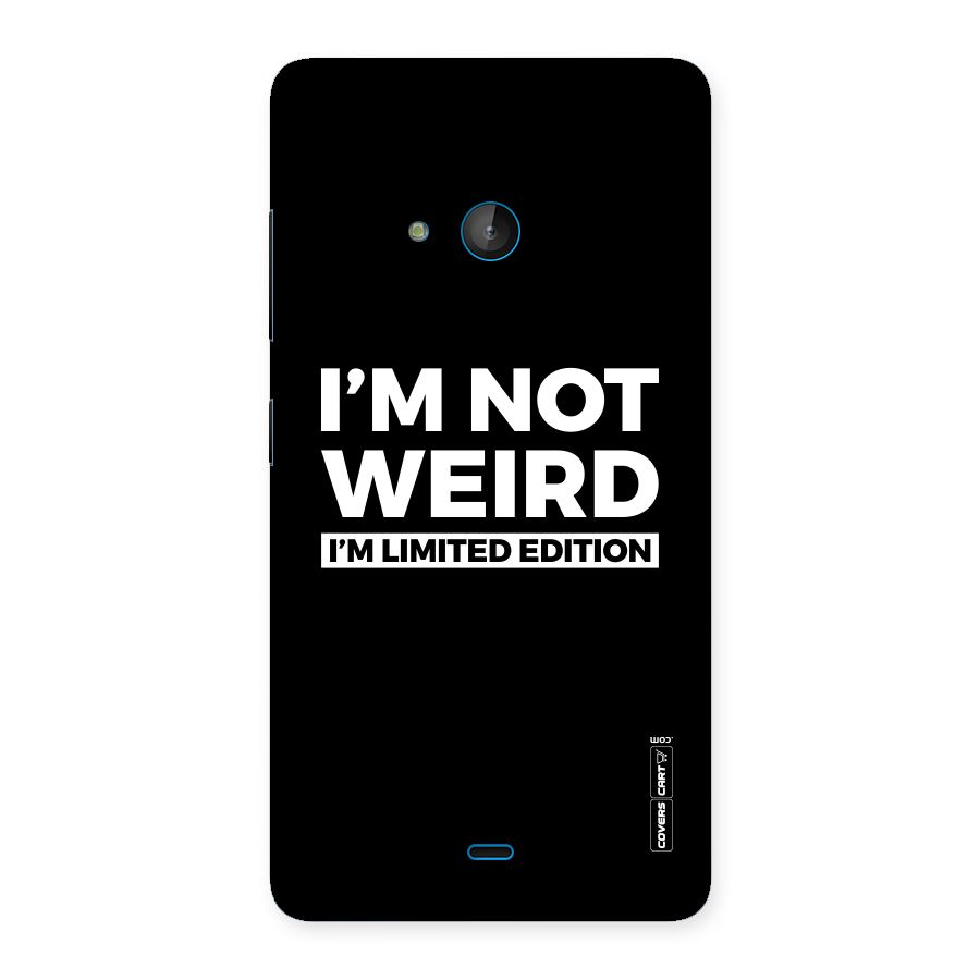 Limited Edition Back Case for Lumia 540