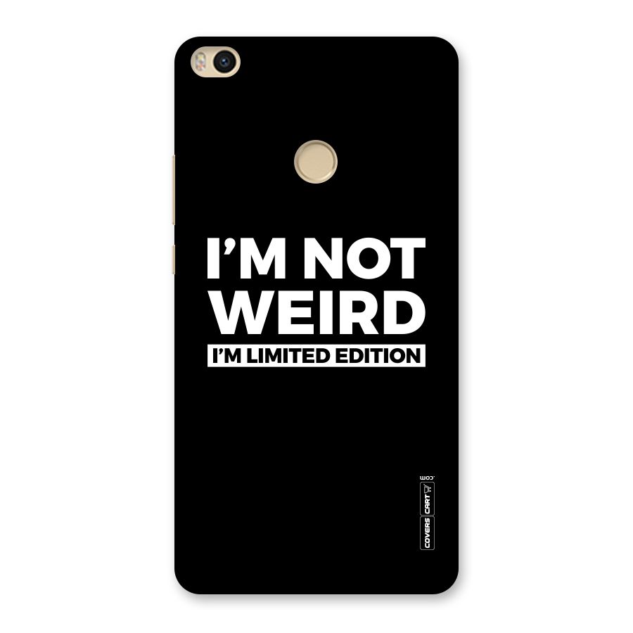 Limited Edition Back Case for Mi Max 2