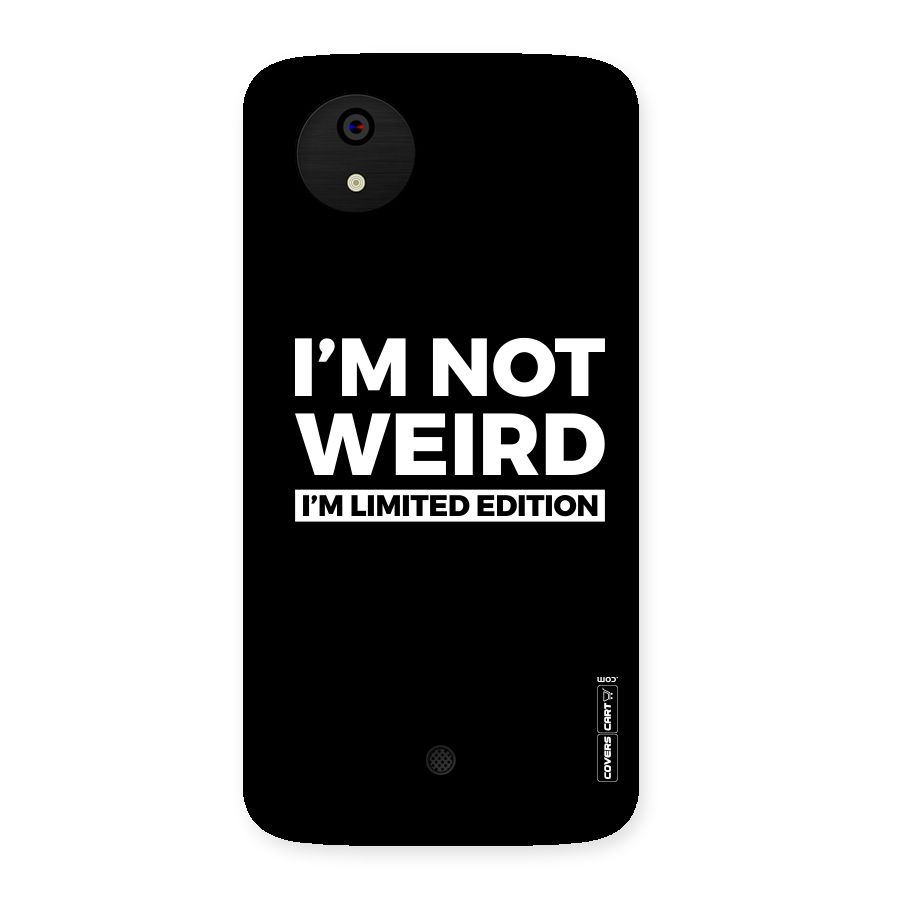 Limited Edition Back Case for Micromax Canvas A1