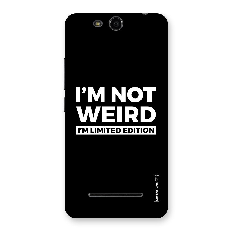 Limited Edition Back Case for Micromax Canvas Juice 3 Q392