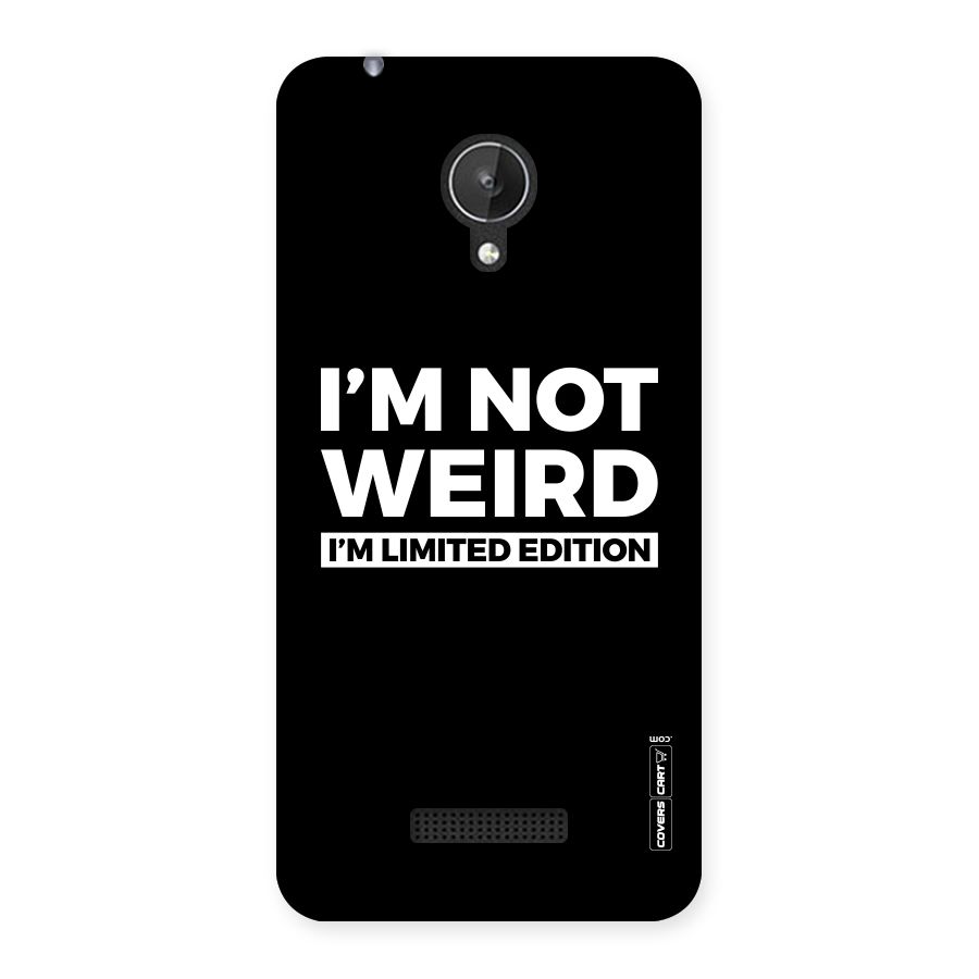 Limited Edition Back Case for Micromax Canvas Spark Q380