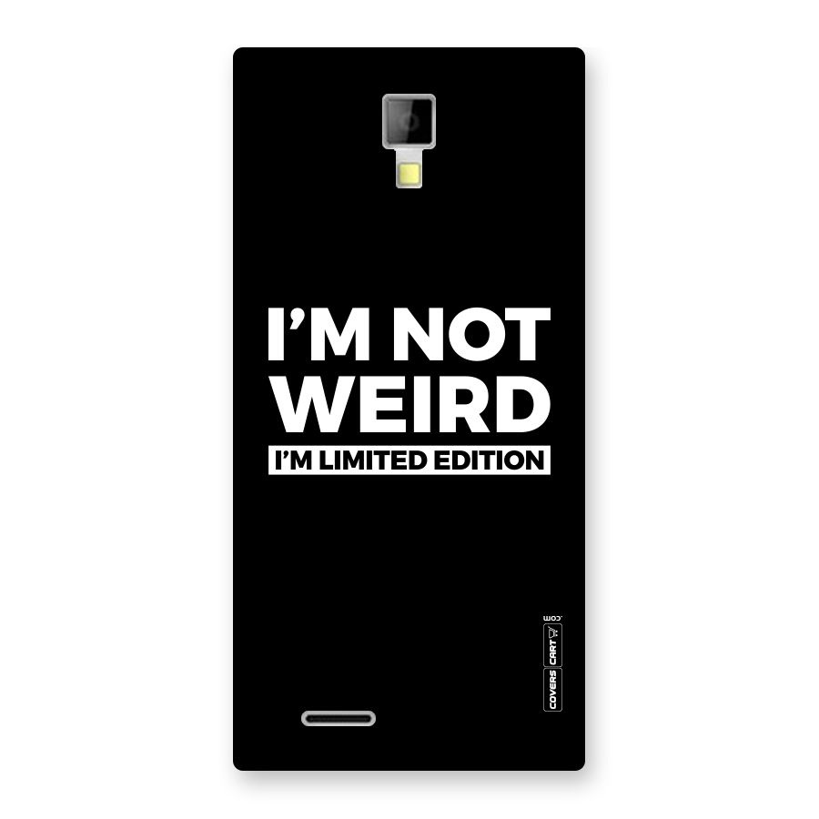 Limited Edition Back Case for Micromax Canvas Xpress A99