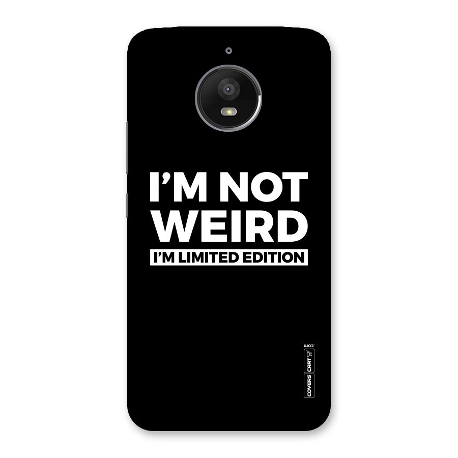 Limited Edition Back Case for Moto E4 Plus