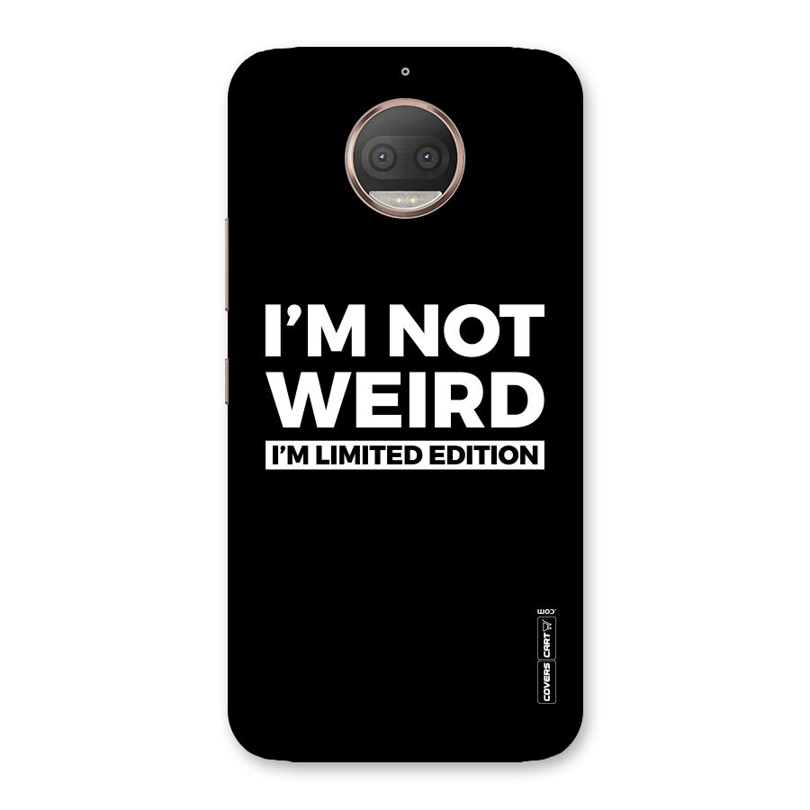 Limited Edition Back Case for Moto G5s Plus
