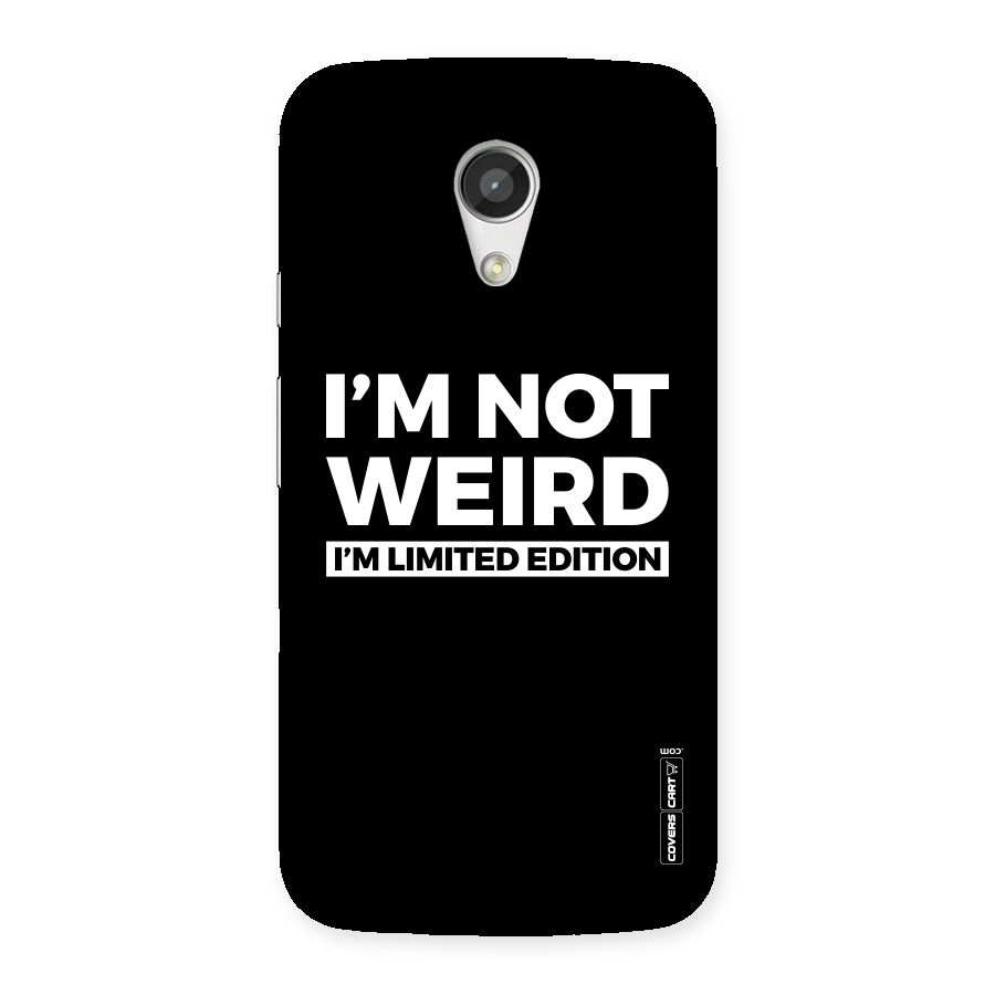 Limited Edition Back Case for Moto G 2nd Gen