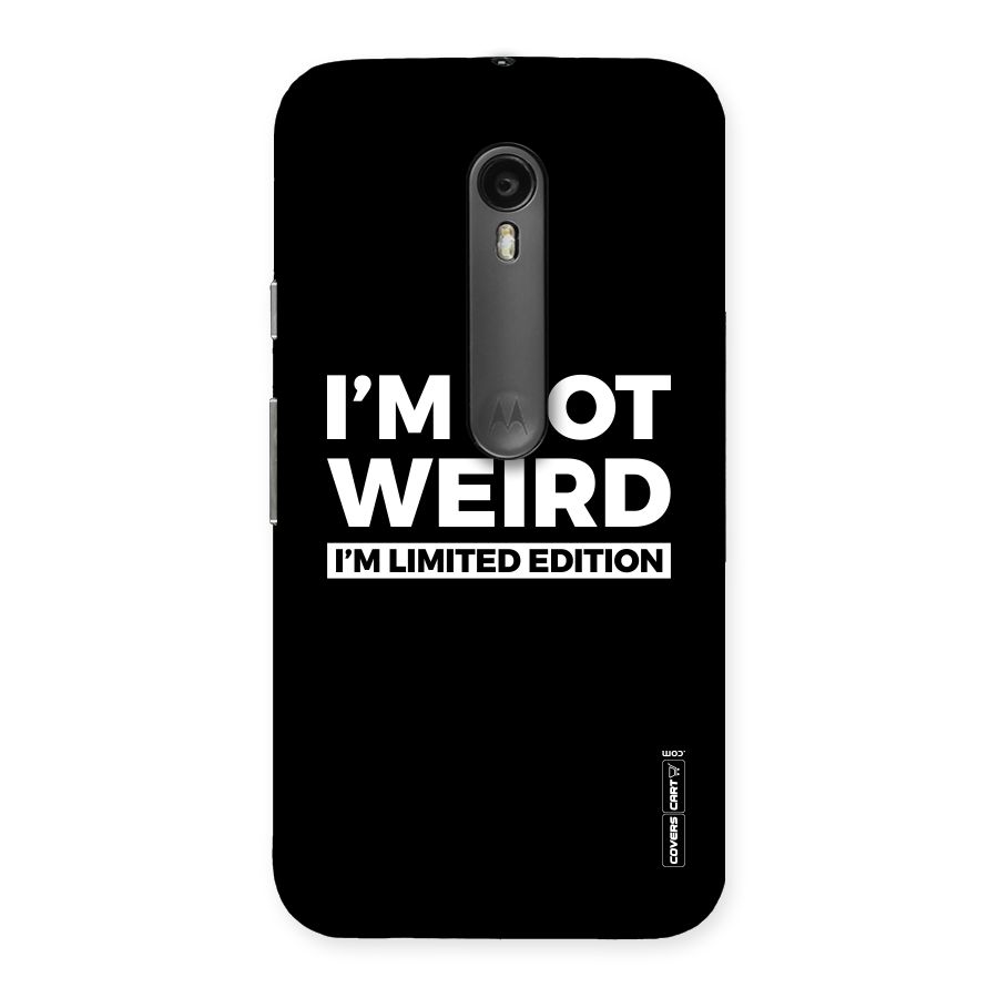 Limited Edition Back Case for Moto G Turbo
