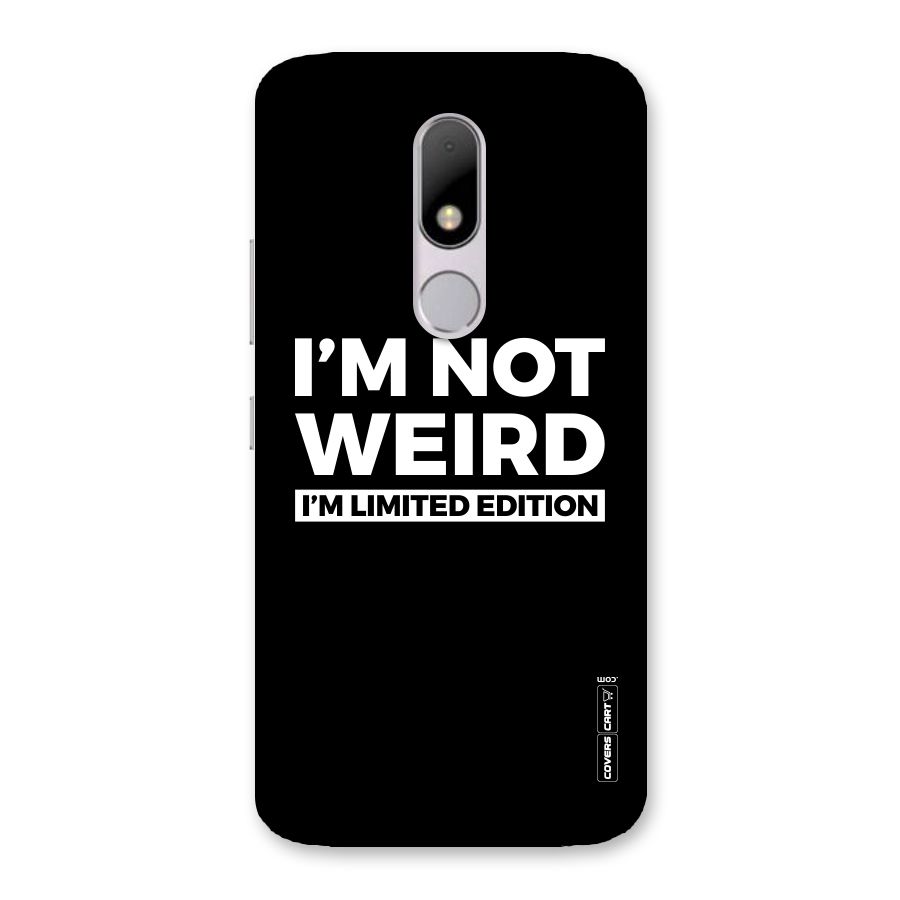 Limited Edition Back Case for Moto M