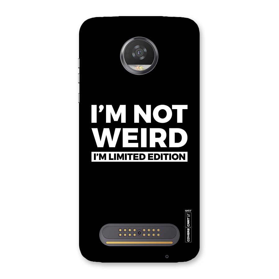 Limited Edition Back Case for Moto Z2 Play