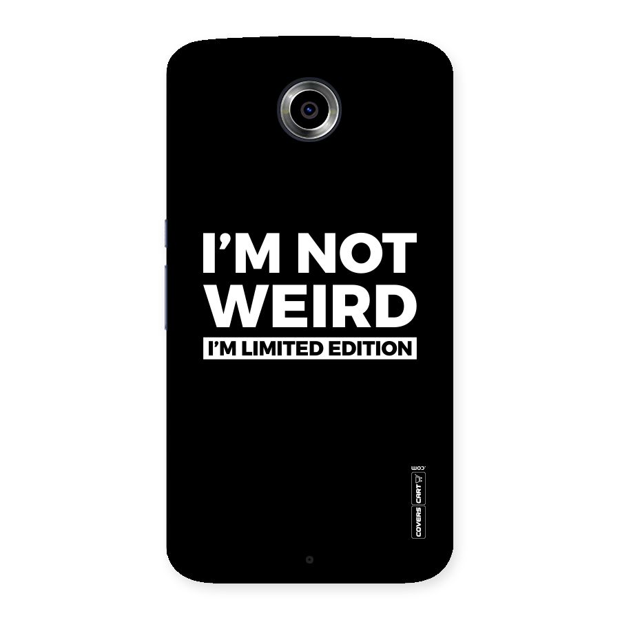 Limited Edition Back Case for Nexsus 6