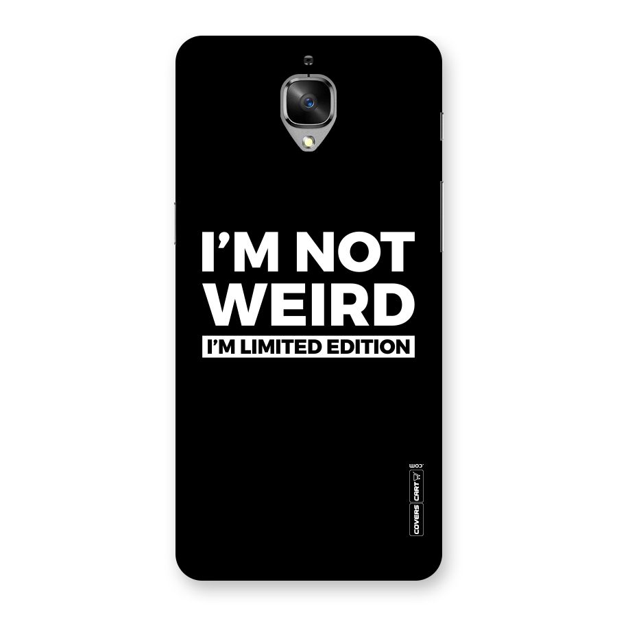 Limited Edition Back Case for OnePlus 3T