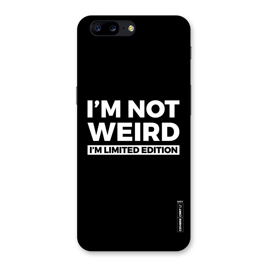 Limited Edition Back Case for OnePlus 5