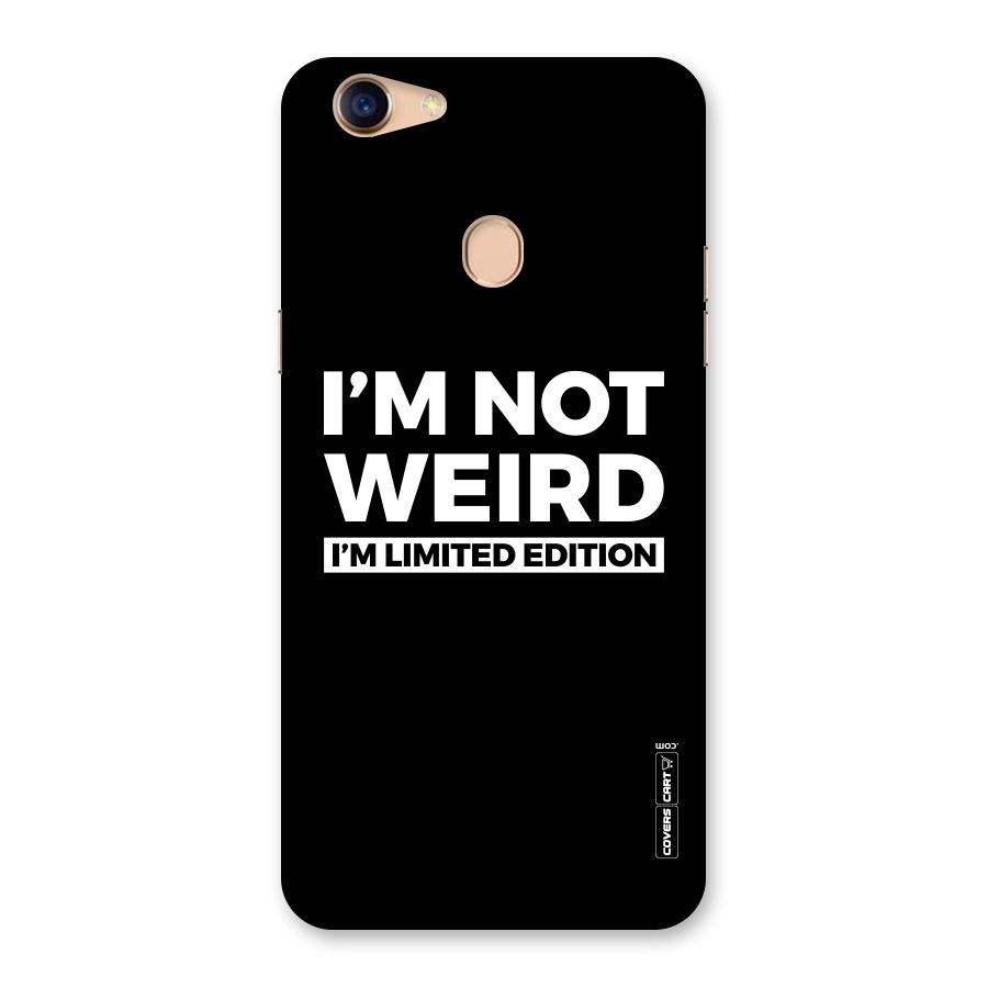 Limited Edition Back Case for Oppo F5