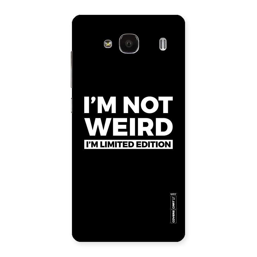 Limited Edition Back Case for Redmi 2 Prime