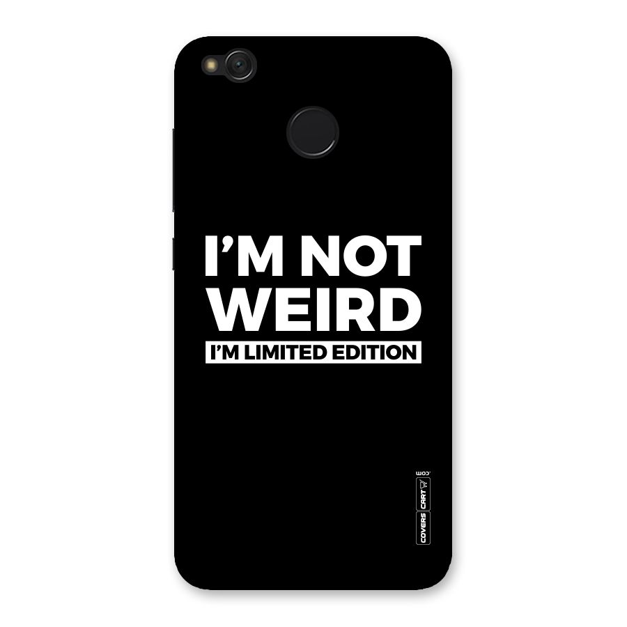 Limited Edition Back Case for Redmi 4