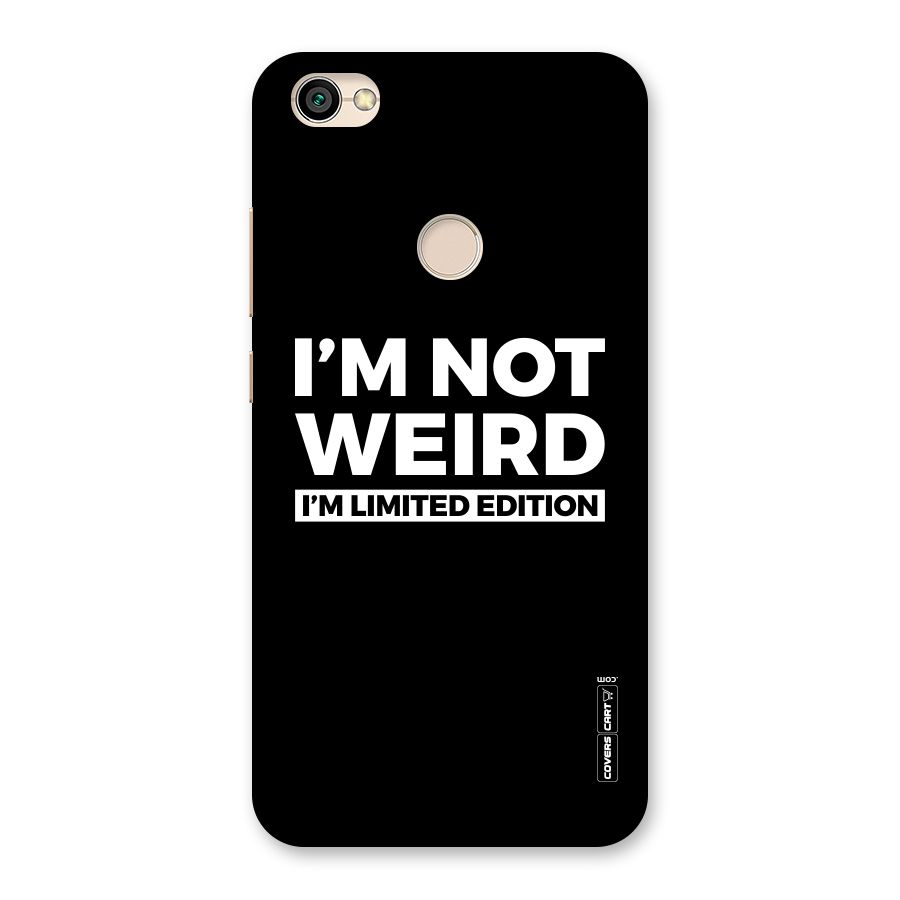 Limited Edition Back Case for Redmi Y1 2017